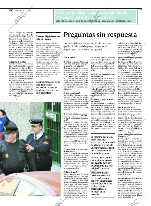 ABC SEVILLA 18-02-2009 página 17