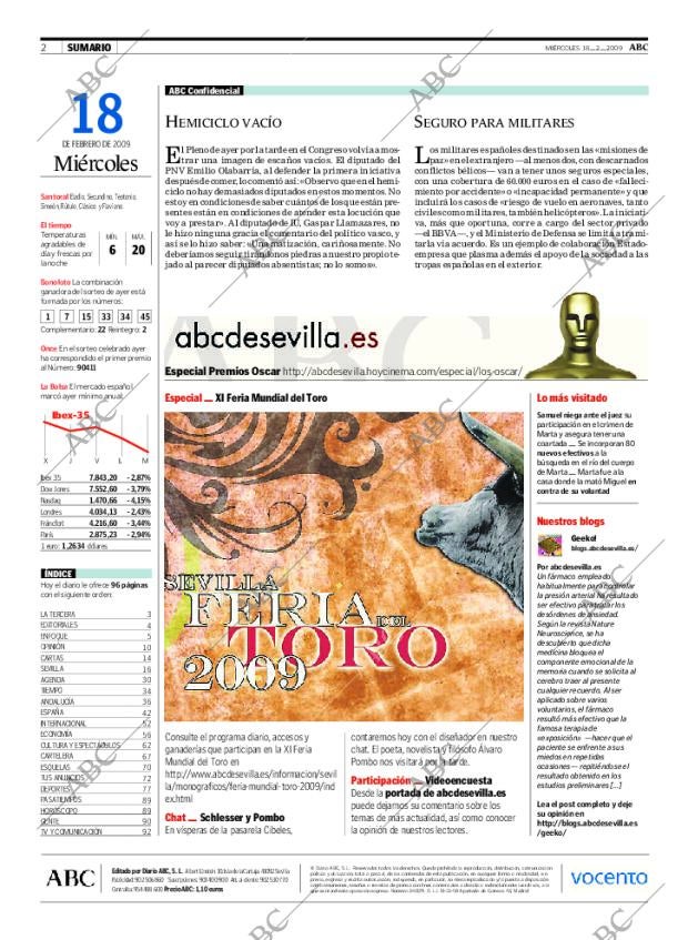 ABC SEVILLA 18-02-2009 página 2