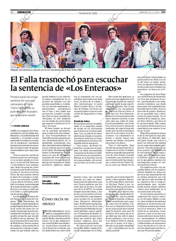 ABC SEVILLA 18-02-2009 página 40