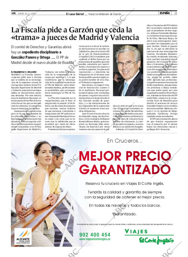 ABC MADRID 19-02-2009 página 21