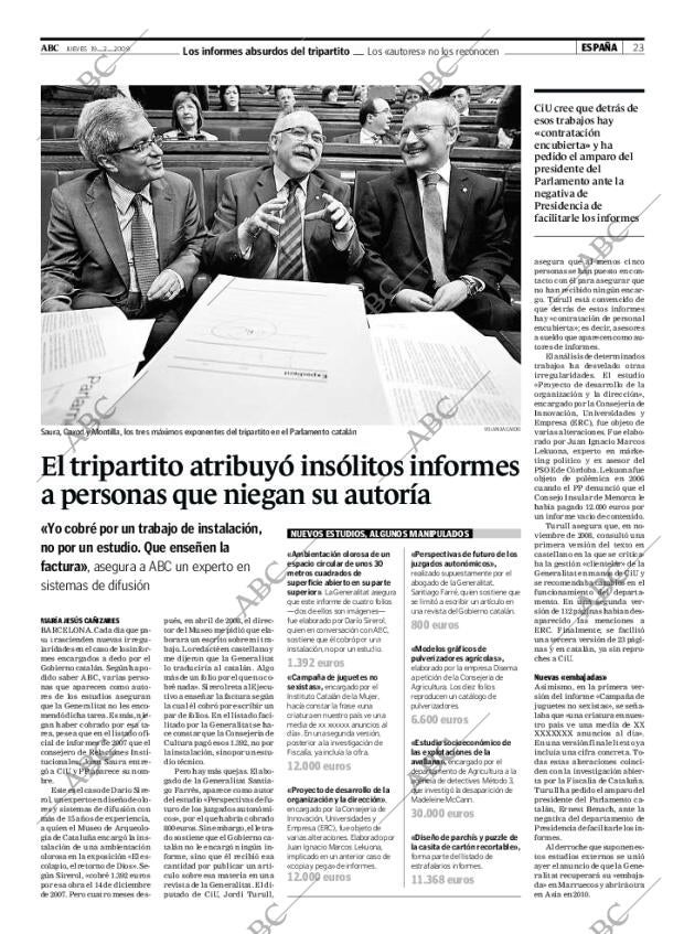 ABC MADRID 19-02-2009 página 23