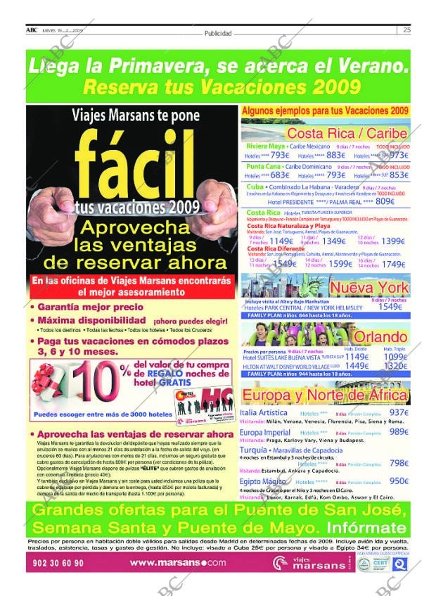 ABC MADRID 19-02-2009 página 25