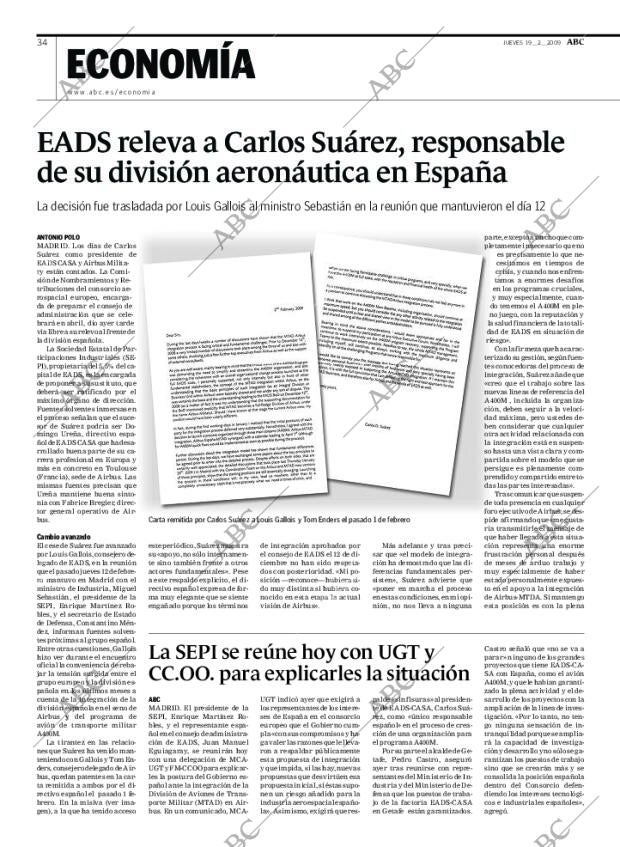 ABC MADRID 19-02-2009 página 34