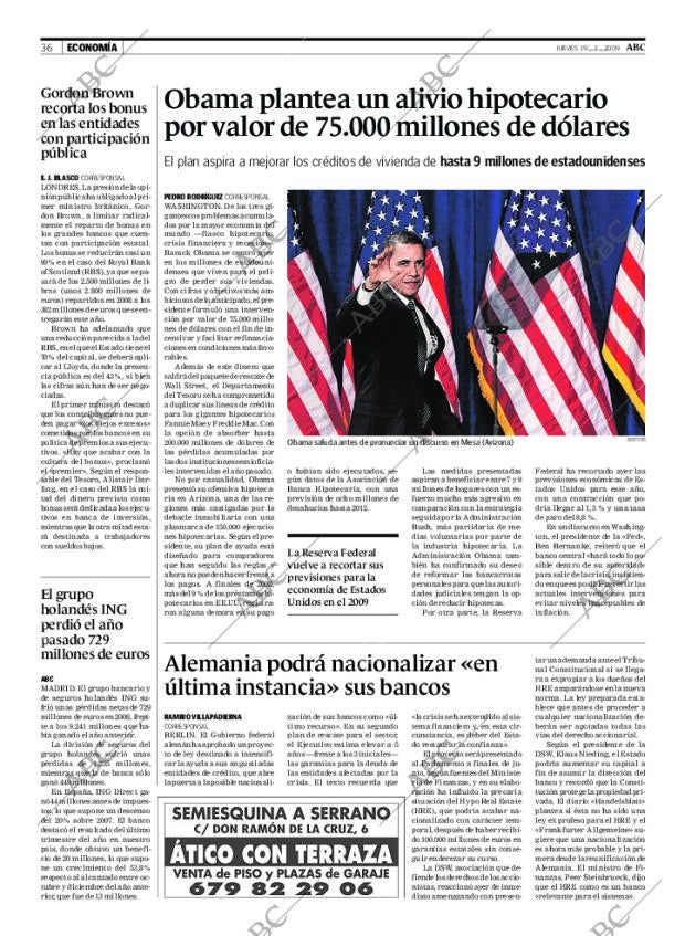 ABC MADRID 19-02-2009 página 36