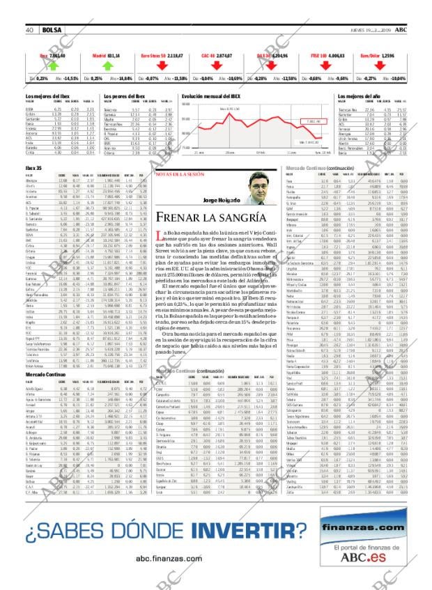 ABC MADRID 19-02-2009 página 40