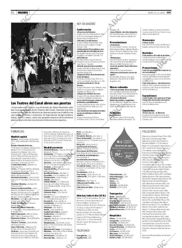 ABC MADRID 19-02-2009 página 50