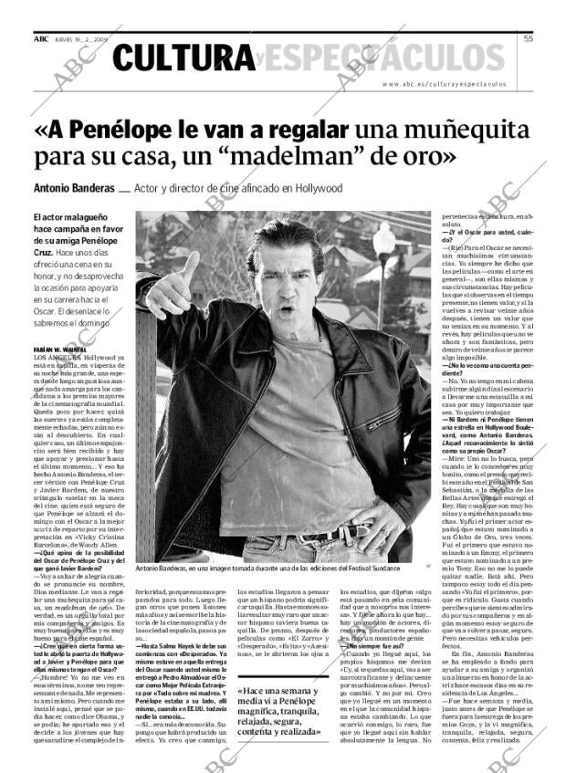 ABC MADRID 19-02-2009 página 55