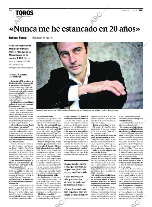 ABC MADRID 19-02-2009 página 60