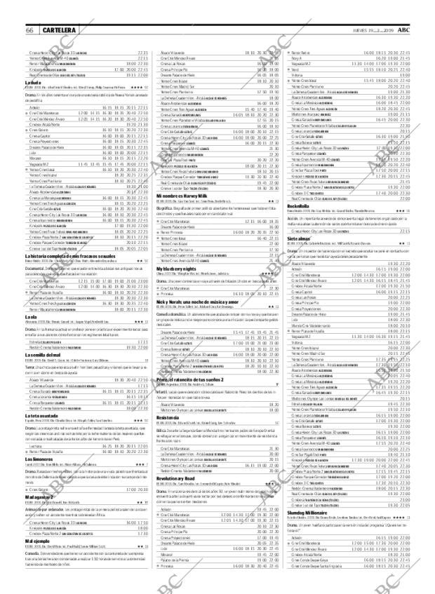 ABC MADRID 19-02-2009 página 66