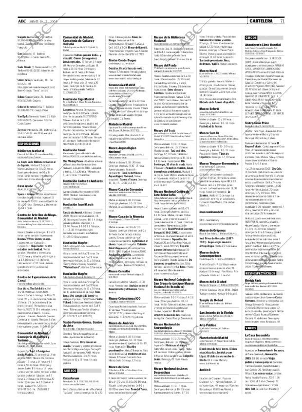 ABC MADRID 19-02-2009 página 71