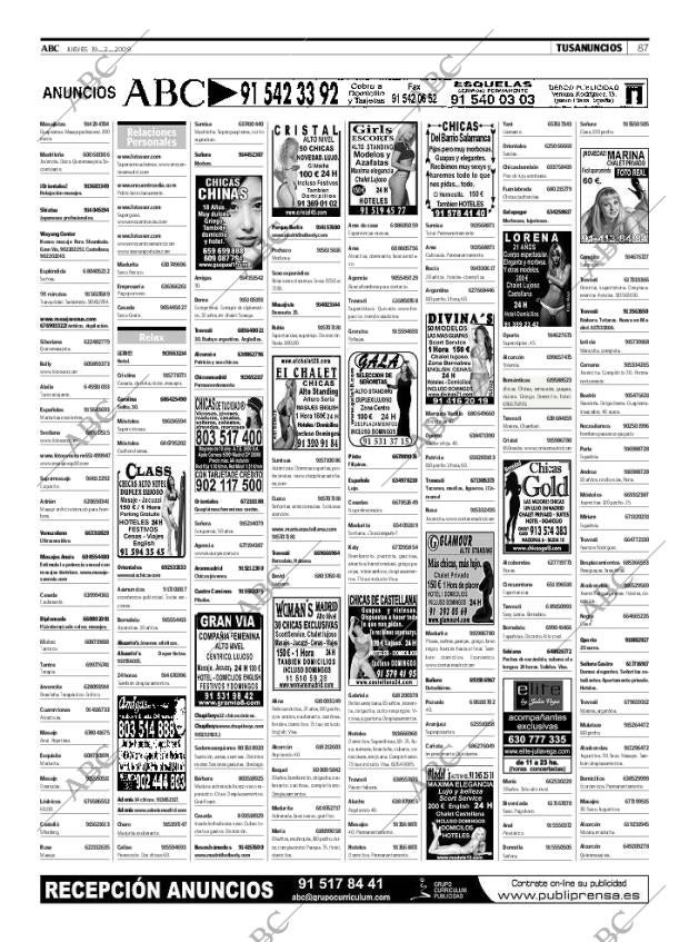 ABC MADRID 19-02-2009 página 87