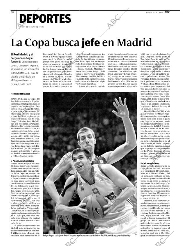 ABC MADRID 19-02-2009 página 88