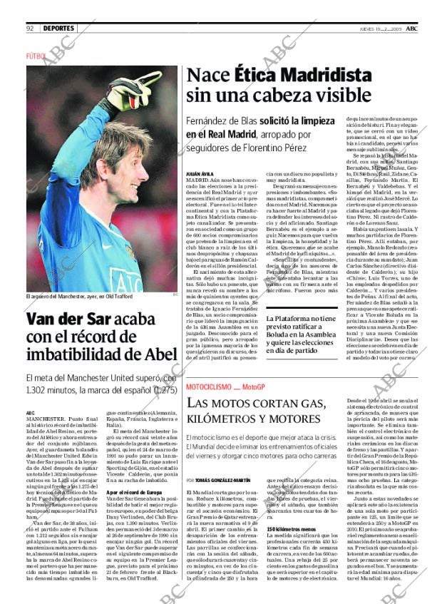 ABC MADRID 19-02-2009 página 92