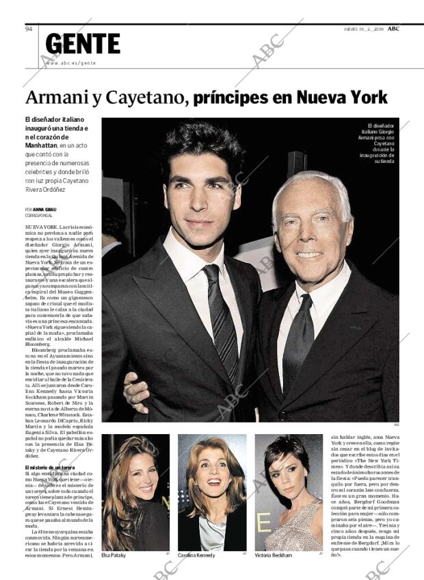 ABC MADRID 19-02-2009 página 94