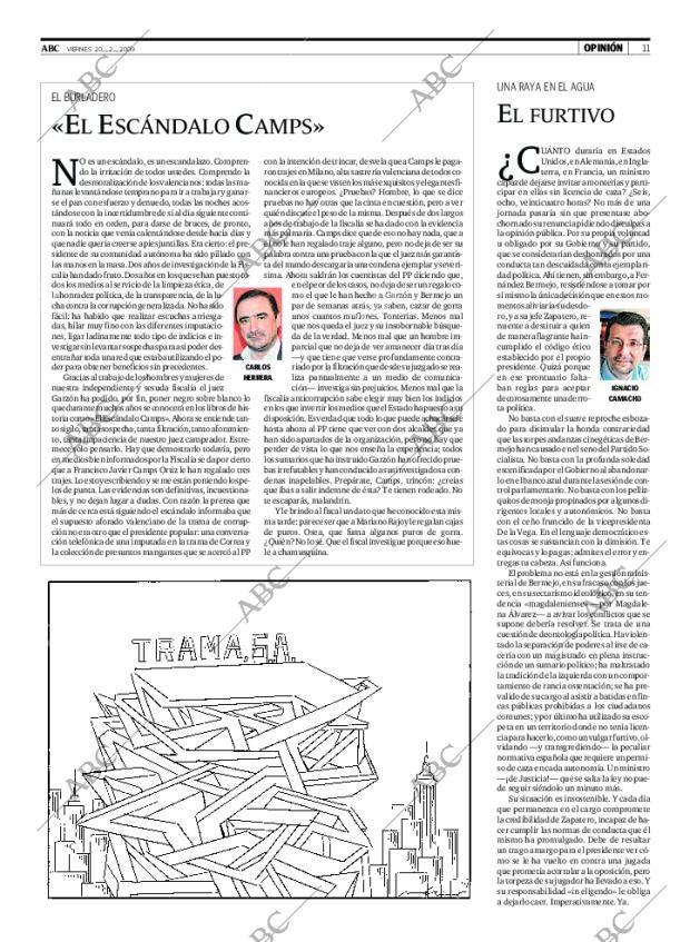 ABC MADRID 20-02-2009 página 11