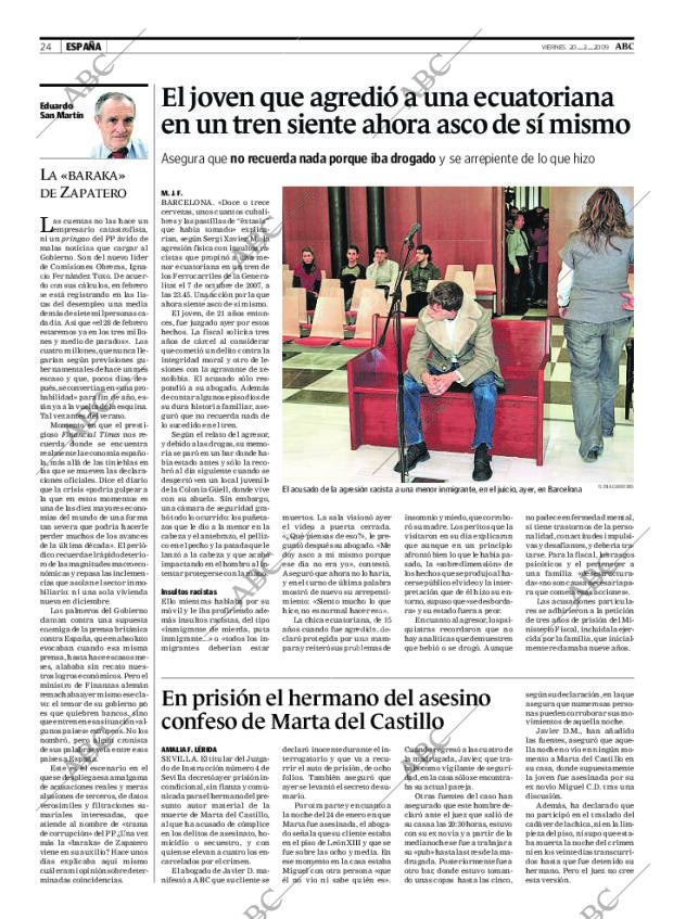 ABC MADRID 20-02-2009 página 24