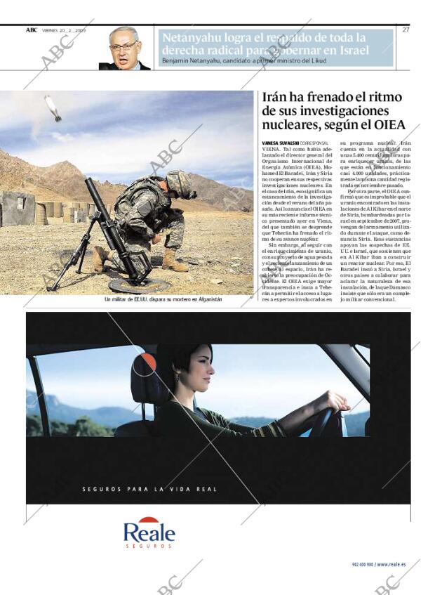 ABC MADRID 20-02-2009 página 27