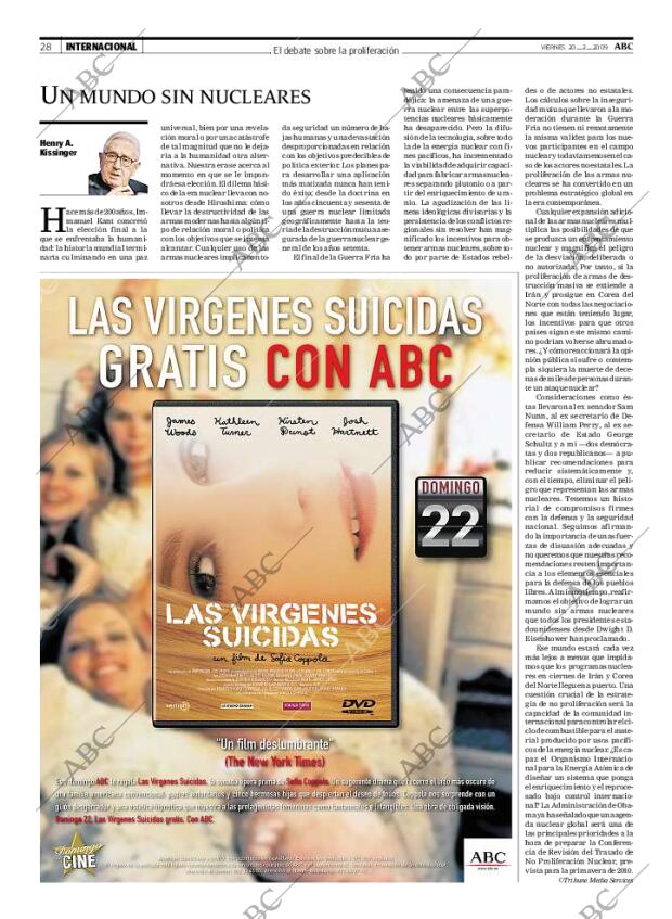 ABC MADRID 20-02-2009 página 28