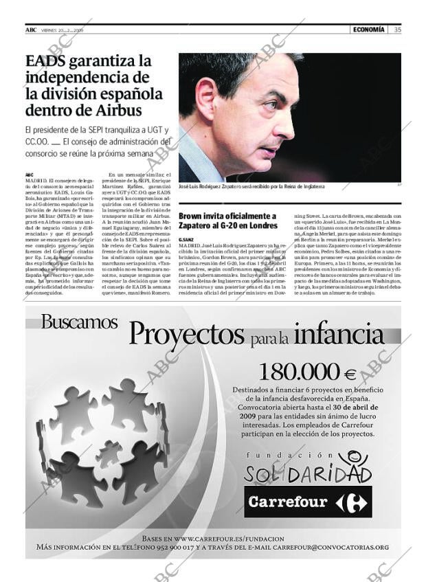 ABC MADRID 20-02-2009 página 35