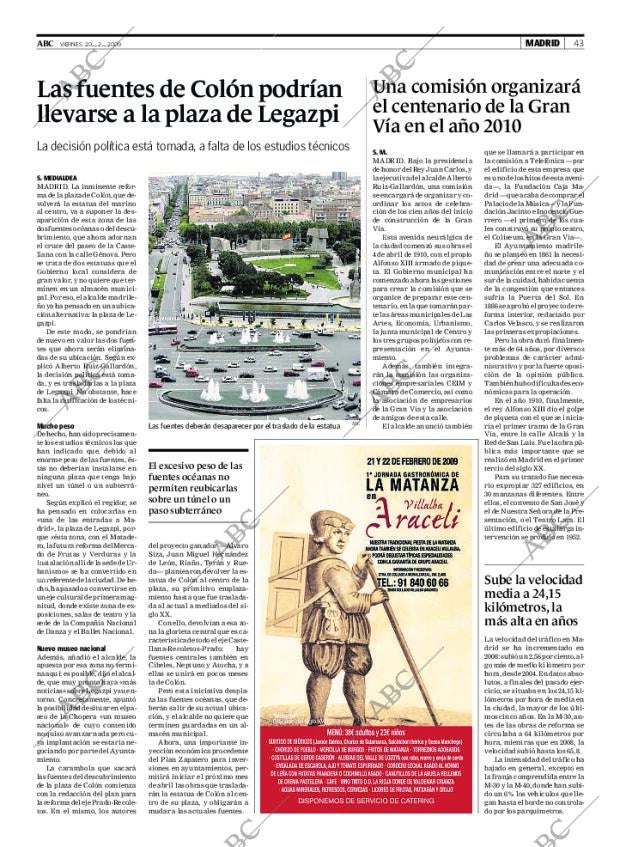 ABC MADRID 20-02-2009 página 43