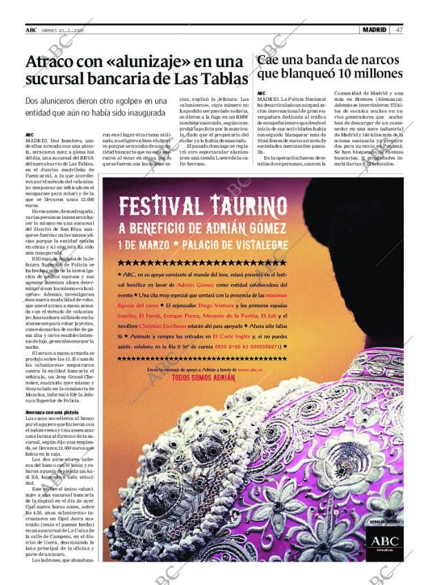 ABC MADRID 20-02-2009 página 47