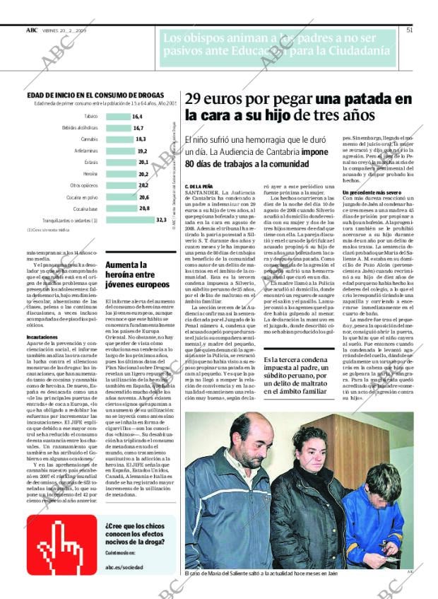 ABC MADRID 20-02-2009 página 51