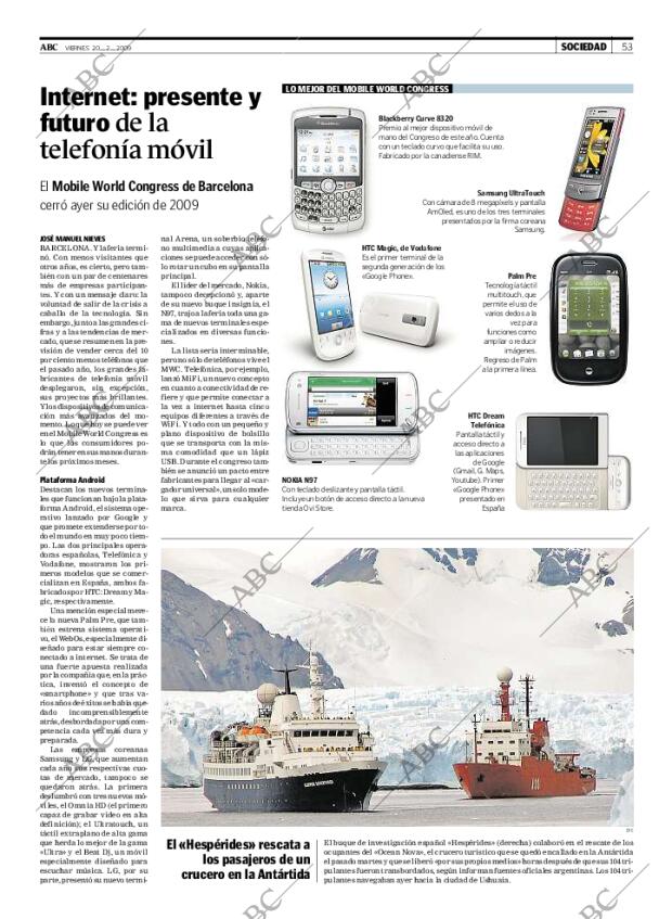 ABC MADRID 20-02-2009 página 53