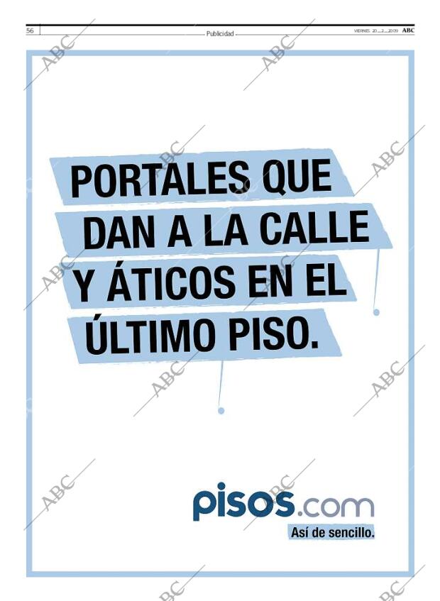 ABC MADRID 20-02-2009 página 56