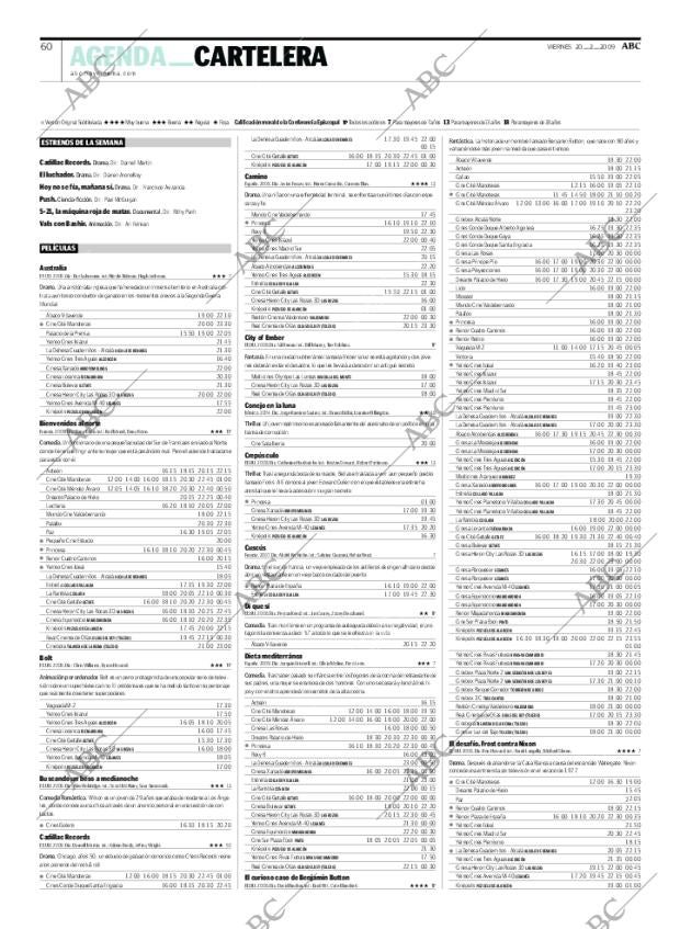 ABC MADRID 20-02-2009 página 60