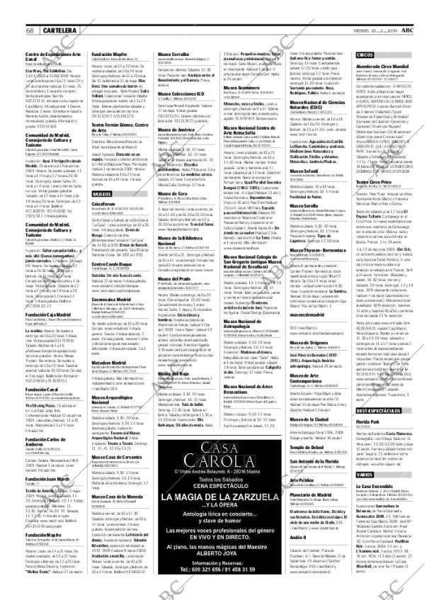 ABC MADRID 20-02-2009 página 68