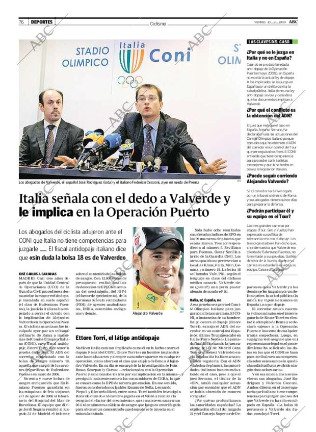 ABC MADRID 20-02-2009 página 76