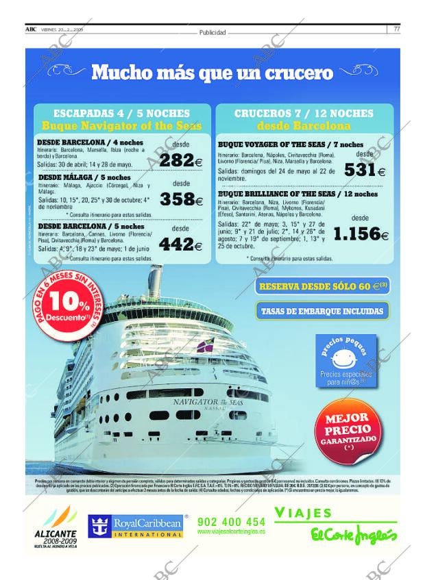 ABC MADRID 20-02-2009 página 77