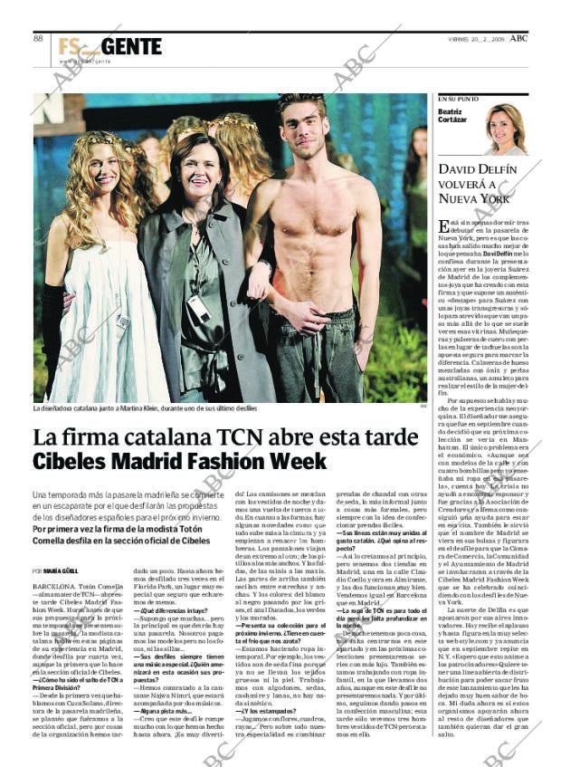 ABC MADRID 20-02-2009 página 88