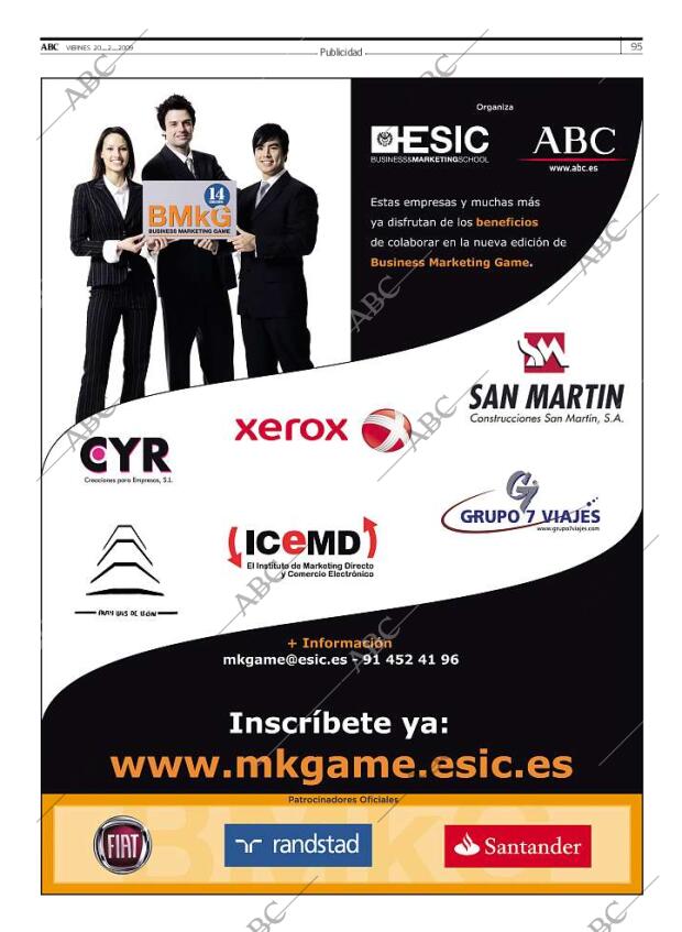 ABC MADRID 20-02-2009 página 95