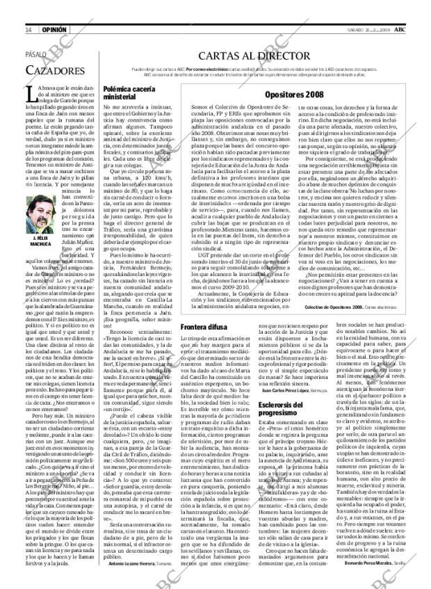 ABC SEVILLA 21-02-2009 página 14