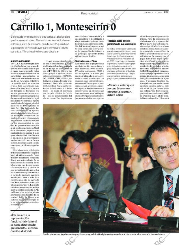 ABC SEVILLA 21-02-2009 página 20