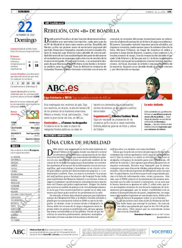 ABC CORDOBA 22-02-2009 página 2