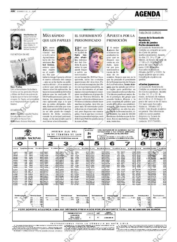 ABC CORDOBA 22-02-2009 página 51