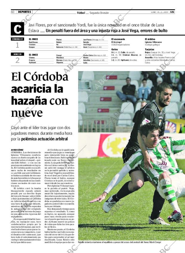 ABC CORDOBA 23-02-2009 página 60
