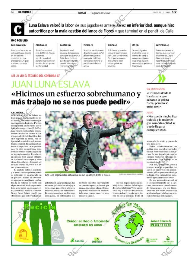 ABC CORDOBA 23-02-2009 página 62