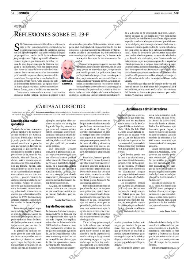 ABC SEVILLA 23-02-2009 página 14