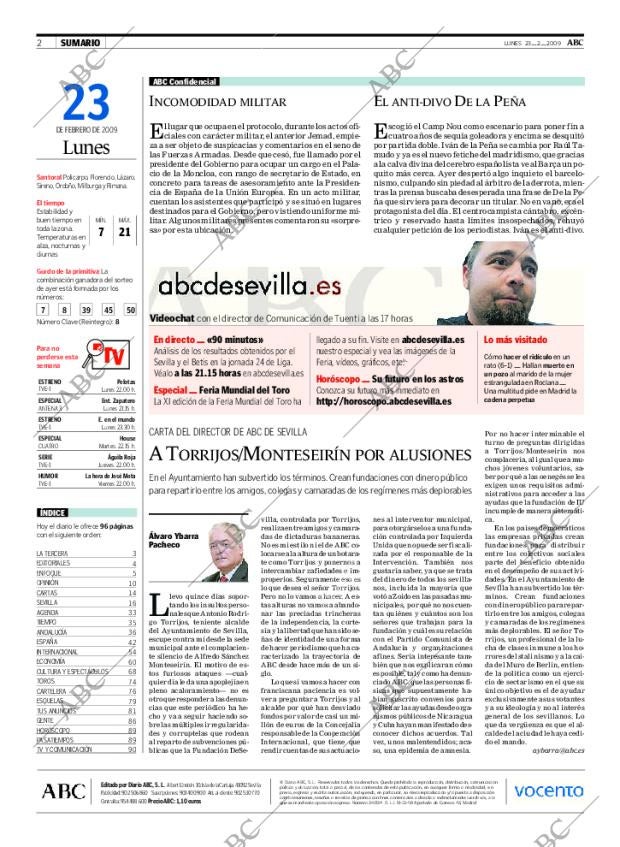 ABC SEVILLA 23-02-2009 página 2