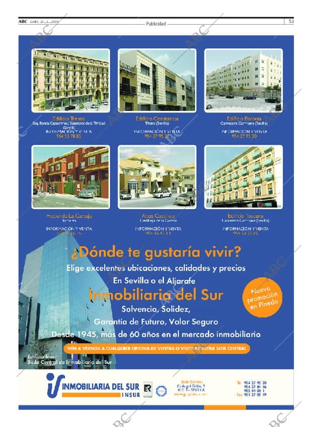 ABC SEVILLA 23-02-2009 página 53
