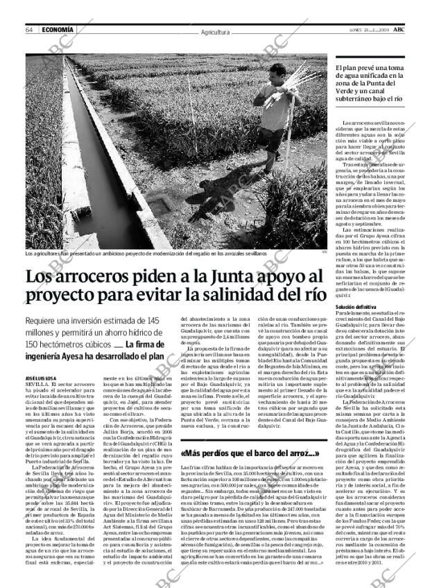 ABC SEVILLA 23-02-2009 página 64