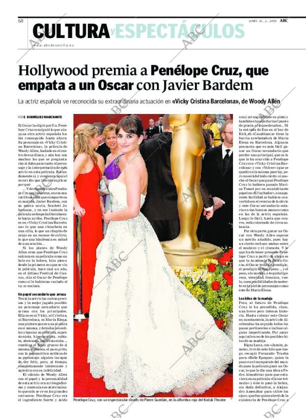 ABC SEVILLA 23-02-2009 página 68