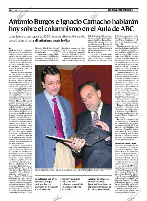 ABC SEVILLA 23-02-2009 página 71