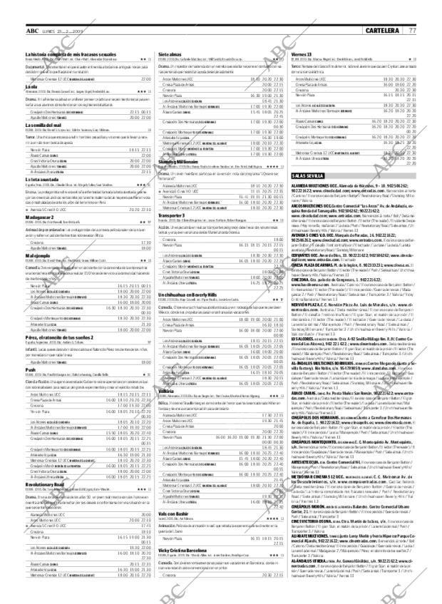 ABC SEVILLA 23-02-2009 página 77