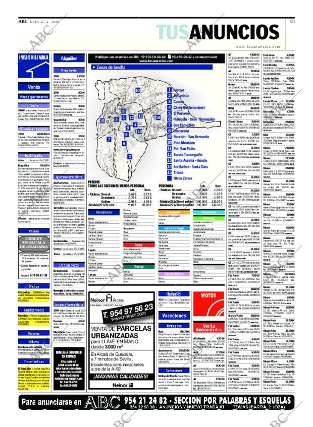 ABC SEVILLA 23-02-2009 página 81