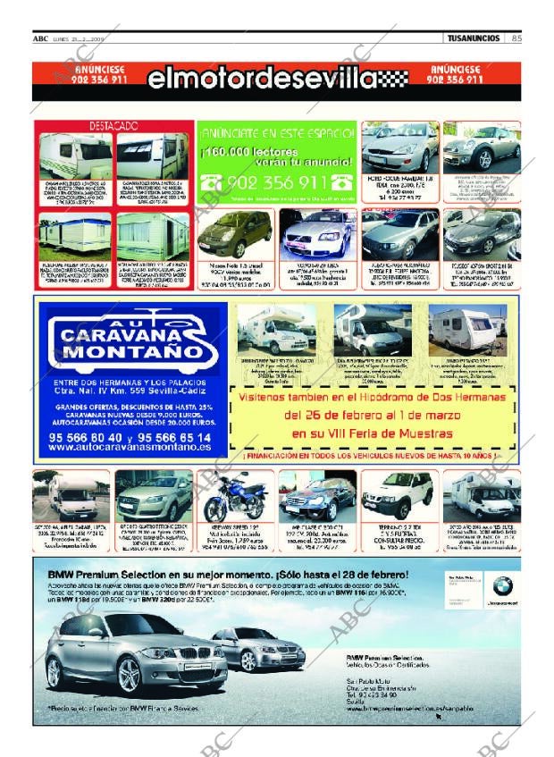 ABC SEVILLA 23-02-2009 página 85