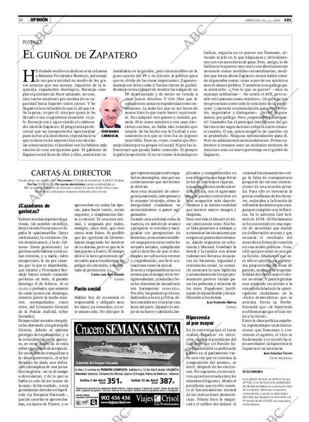 ABC CORDOBA 25-02-2009 página 14